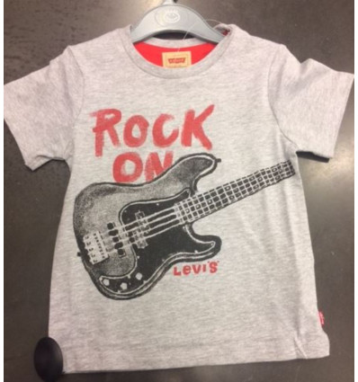 TEE SHIRT GARCON GRIS CHINE 36M 7