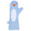 BABY SHOWER GLOVE PENGUIN BLUE 6
