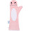 BABY SHOWER GLOVE BEAVER PINK 6