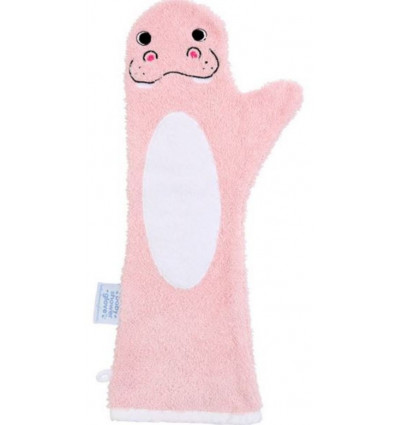 BABY SHOWER GLOVE BEAVER PINK 6