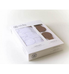 CLOBY MAGNETCLIP 2ERSET BROWN 6