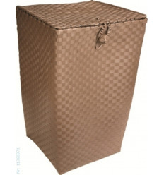 VENICE LAUNDRY BASKET DARK TAUPE 8