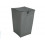 VENICE LAUNDRY BASKET DARK GREY 82
