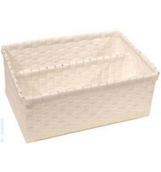 BARI CUTLERY BASKET WHITE 82
