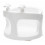 ANNEAU DE BAIN UNI BLANC/BLANC 25
