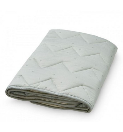 BLANKET 100X100 DOTS MISTY GREEN 6