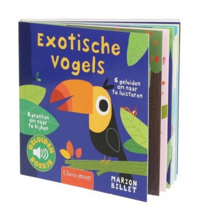 EXOTISCHE VOGELS GELUIDENBOEKJE 7