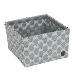 ALBI SQUARE BASKET SIZE S FLINT GREY