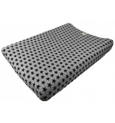 FOR CHANGING MAT 70 50CM FUN BLACK STAR