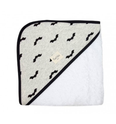 HOODED TOWEL BABY 80 80 CM BABY BAT 7