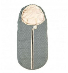  FOOTMUFF FOR CARRYCOT VINTAGE DOT 8