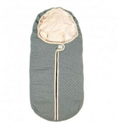  FOOTMUFF FOR CARRYCOT VINTAGE DOT 8