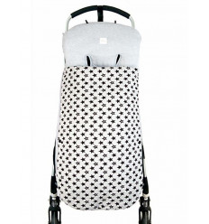 UNIVERSAL COTTON FOOTMUFF BLACK BIKES 7