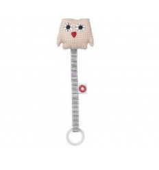 RING OWL PINK SOOTHER HOLDER 9