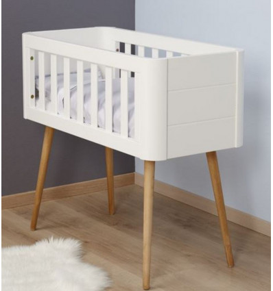 RETRO WIEG WIT-NATUUR 40X90CM 211