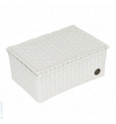 UDINE BASKET FLAPTOP RECTANGULAR WHITE