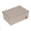 UDINE BASKET FLAPTOP RECTANGULAR PALE