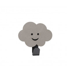 CLOUD HOOK NUPO LIGHT GREY 8,7X6CM 7