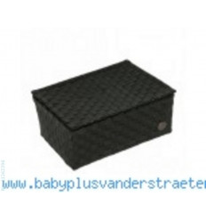 UDINE BASKET FLAPTOP RECTANGULAR BLACK