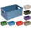 SIENA OPEN BASKET WITH OPEN HANDLES