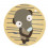 SILICONE PLACEMAT WILDLIFE MEERKAT