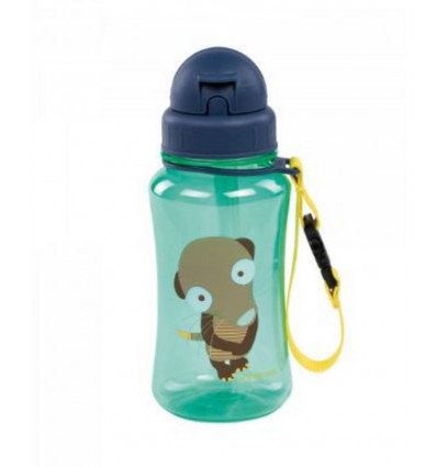 DRINKING BOTTLE WILDLIFE MEERKAT GREEN /
