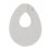 BIB TEETHING MUSLIN GOTS GREY 6