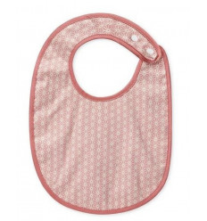BIB TEETHING MUSLIN GOTS BLUSH 6