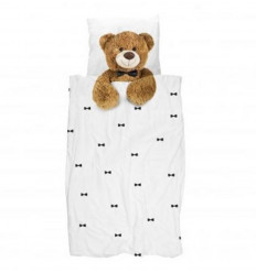 OVERTREK BED 140X220 + SL TEDDY 9