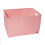 OPEN BASKET WITH OPEN HANDLES PASTELPINK