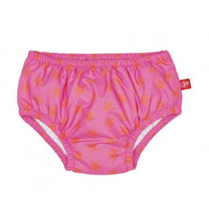 SWIM DIAPER PEACH STARS 6M 7