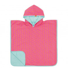 BEACH PONCHO PEACH STARS 12-36M 7