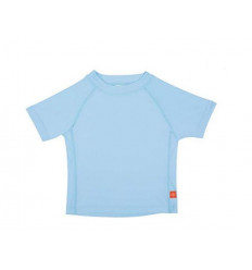 SHORT SLEEVE RASHGUARD LIGHT BLUE 6M 7