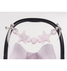 BARRE DE POUSSETTE ETOILE ELODIE ROSE 7
