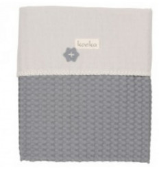 WIEGDEK. FLANEL ANTW ST.GREY/PEBB 23