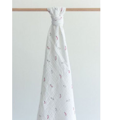 MUSLIN 120X120 WHITE SOCKS 20