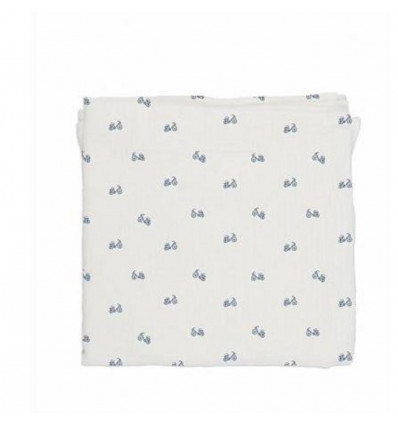 MUSLIN 120X120 WHITE BYCICLE 20