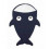 SLAAPZAK SHARK BABY NAVY BLUE 7