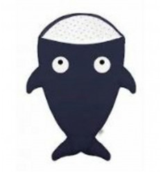 SAC DE COUCHAGE SHARK BABY NAVY BLUE 7