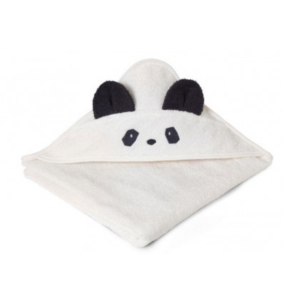 AUGUSTA HOODED TOWEL PANDA CREME 202