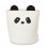 ELLA FABRIC BASKET PANDA CREME 1SIZE 202