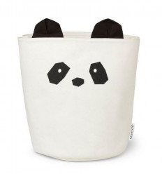 ELLA FABRIC BASKET PANDA CREME 1SIZE 202
