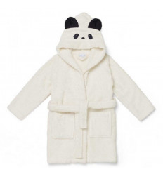 LILY BATHROBE PANDA CREME 3-4Y 202
