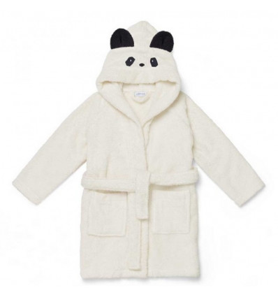 LILY BATHROBE PANDA CREME 3-4Y 202