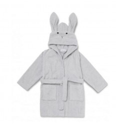 LILY BATHROBE RABBIT DUMBO GREY 1-2Y 202
