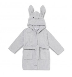 LILY BATHROBE RABBIT DUMBO GREY 3-4Y 202