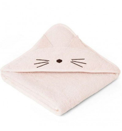 AUGUSTA HOODED TOWEL CAT SWEET ROSE 202