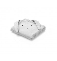 HANNAH MUSLIN CLOTH RABBIT DUMBO GREY 21
