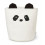 AYA FABRIC BASKET PANDA CREME DE LA 20