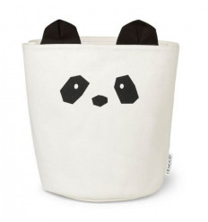 AYA FABRIC BASKET PANDA CREME DE LA 20